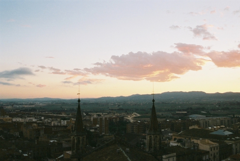 Visita al campanar de Vilafranca 
Fotos de la visita del campanar de Vilafranca. Posta de sol.
Keywords: Campanar Vilafranca 